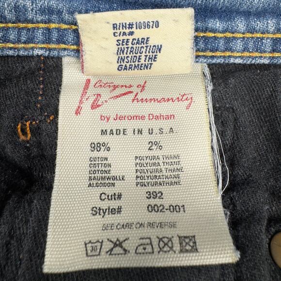 Citizens of Humanity Ingrid 002 Flare‎ Jeans Women’s 27 Made in USA Light Wash - Picture 9 of 13